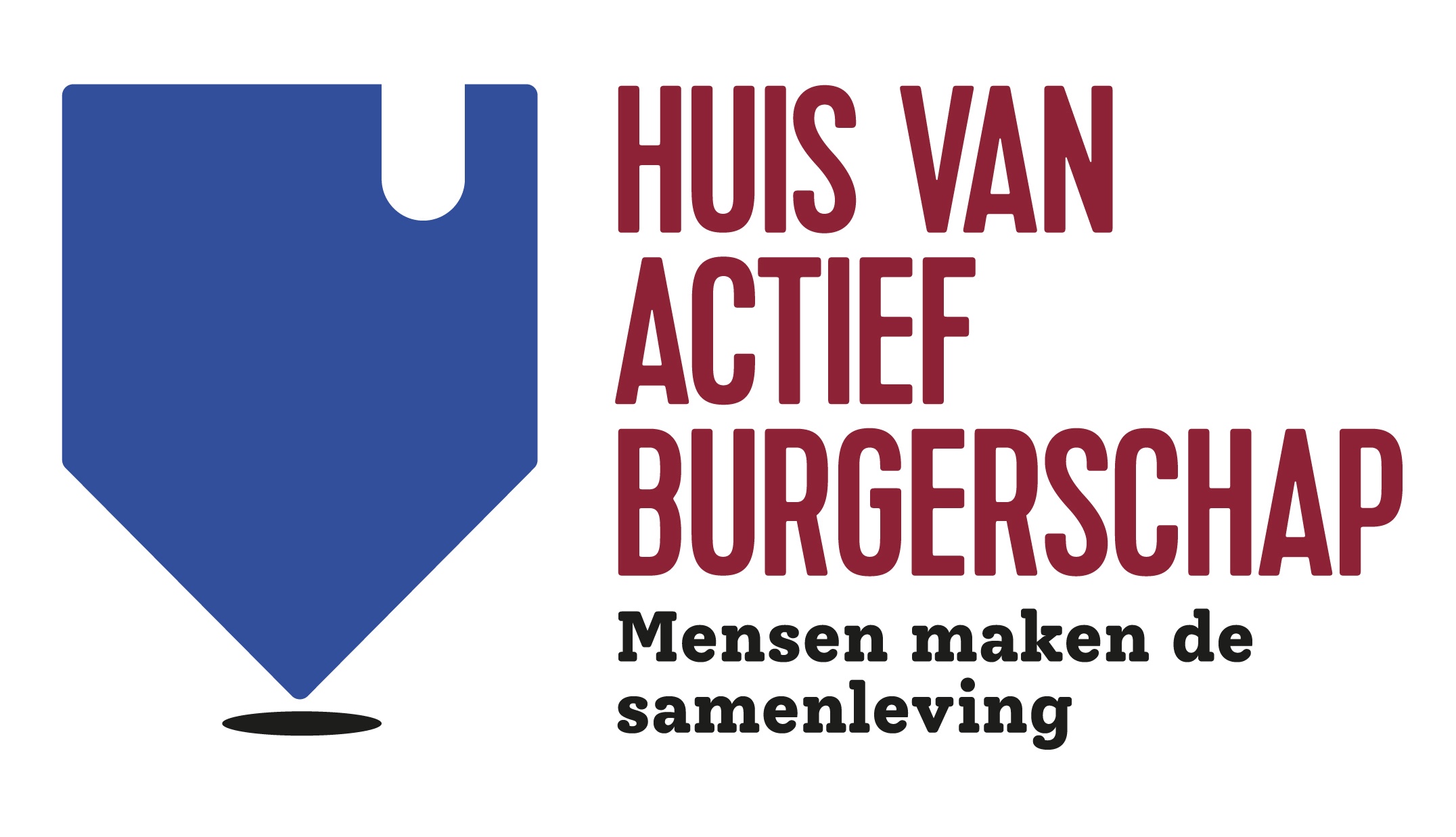 Logo huis van actief burgerschap